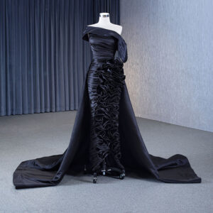 Sexy Black Off Shoulder Party Mermaid Evening Party Prom Dresses