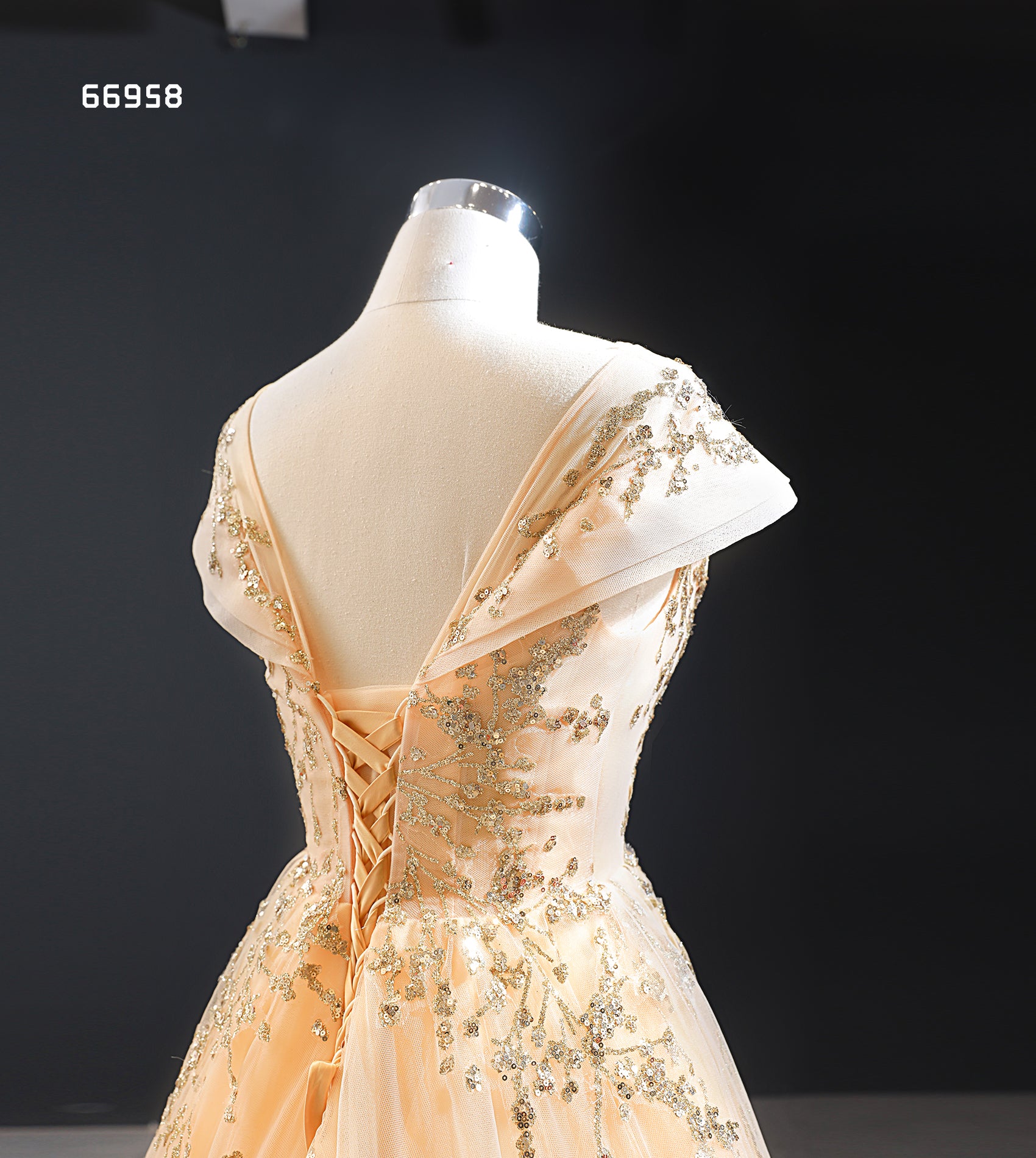 Elegant Sequined Gowns For Women Evening Dresses - Image 5