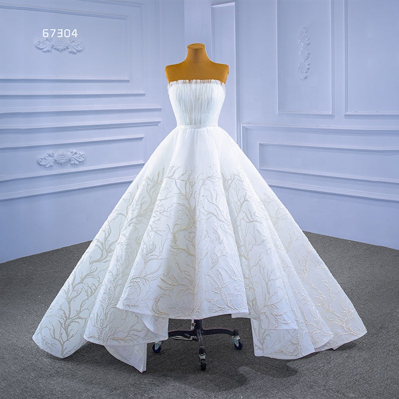 Empire Princess Real Photo Ladies Wedding Dress Bridal Gown