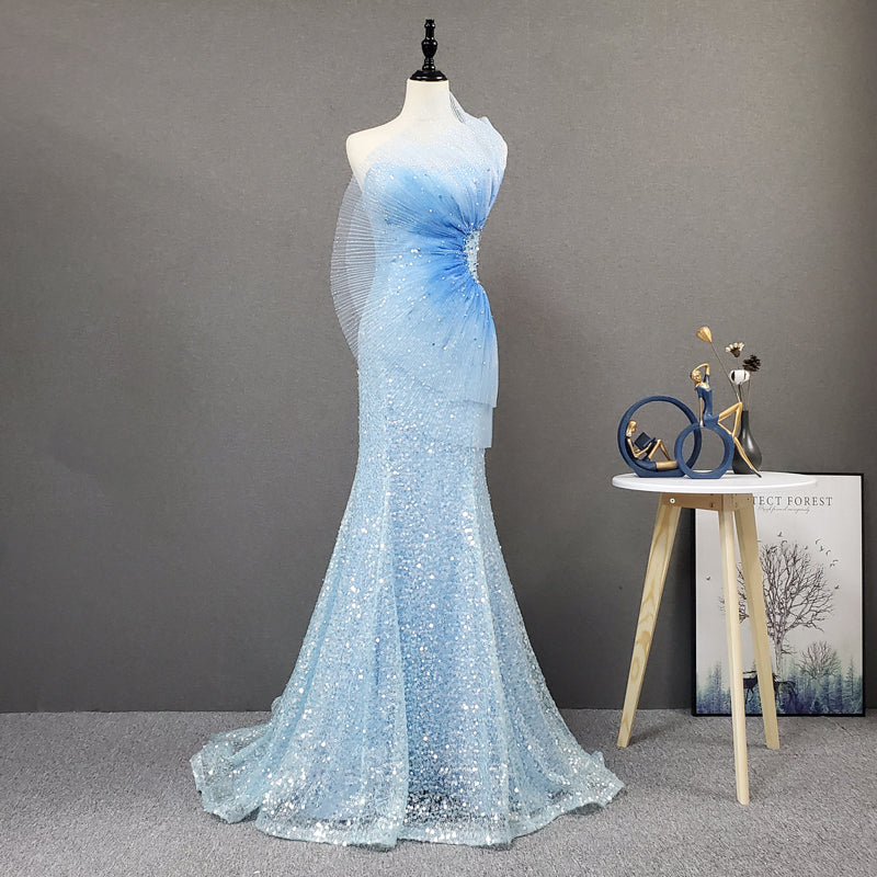 Hand Embroidery Designs Dress For Party High Quality Evening Dress