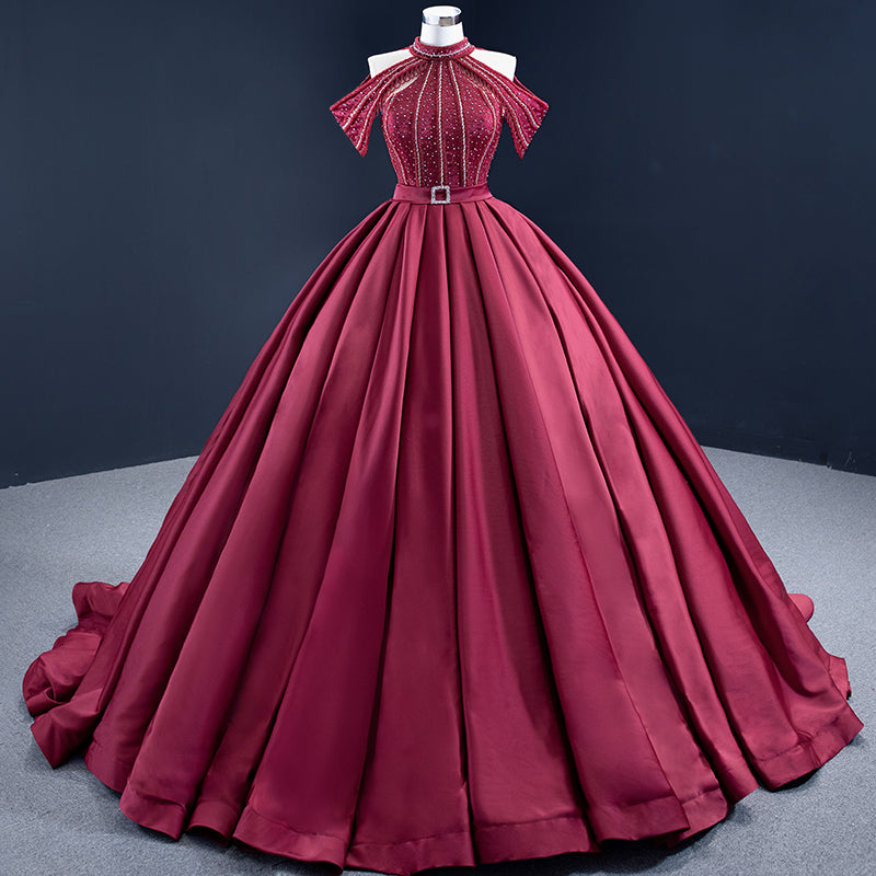 New Fashion High Quality Women Red Party Evening Dresses