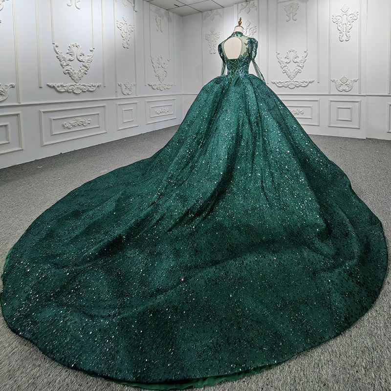 Sequin Long Party Evening Gown Hot Elegant Modest Sexy Dresses - Image 6