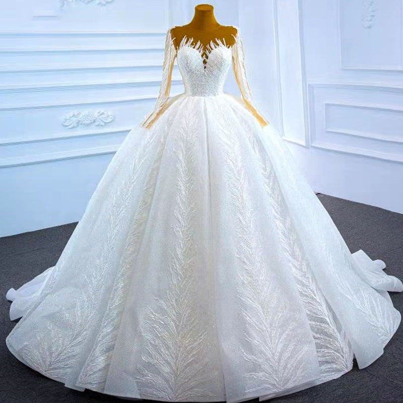 Long Sleeve Wedding Gown Dress Bridal Wedding Dresses