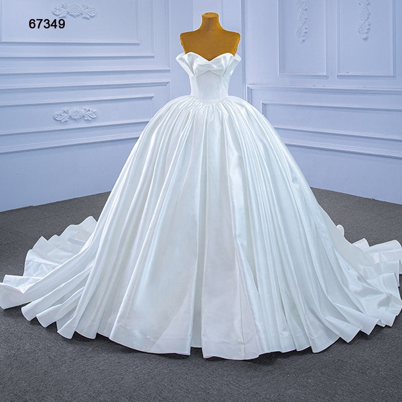 Off Shoulder Women Fashion Luxury Wedding Dress Bridal Gown