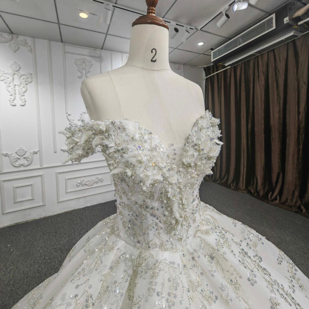High Quality Custom Made New Bridal Gown Luxury Women Wedding Dresses