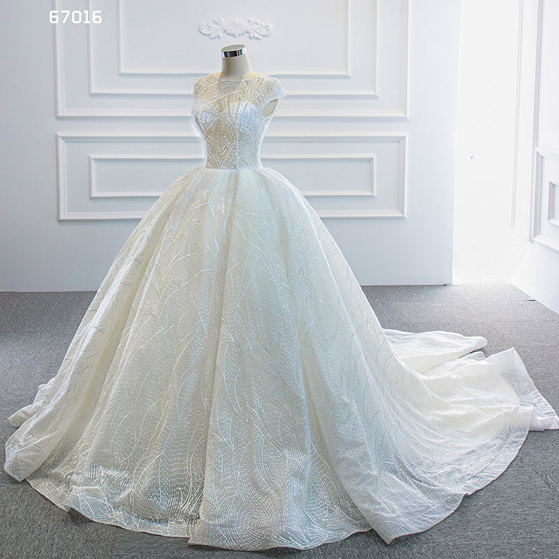 sleeveless lace long dresses luxury gown bridal dresses women