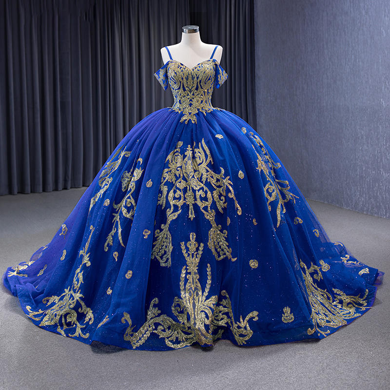Appliques Sweetheart Luxury Designer Ball Gown Dresses For Women