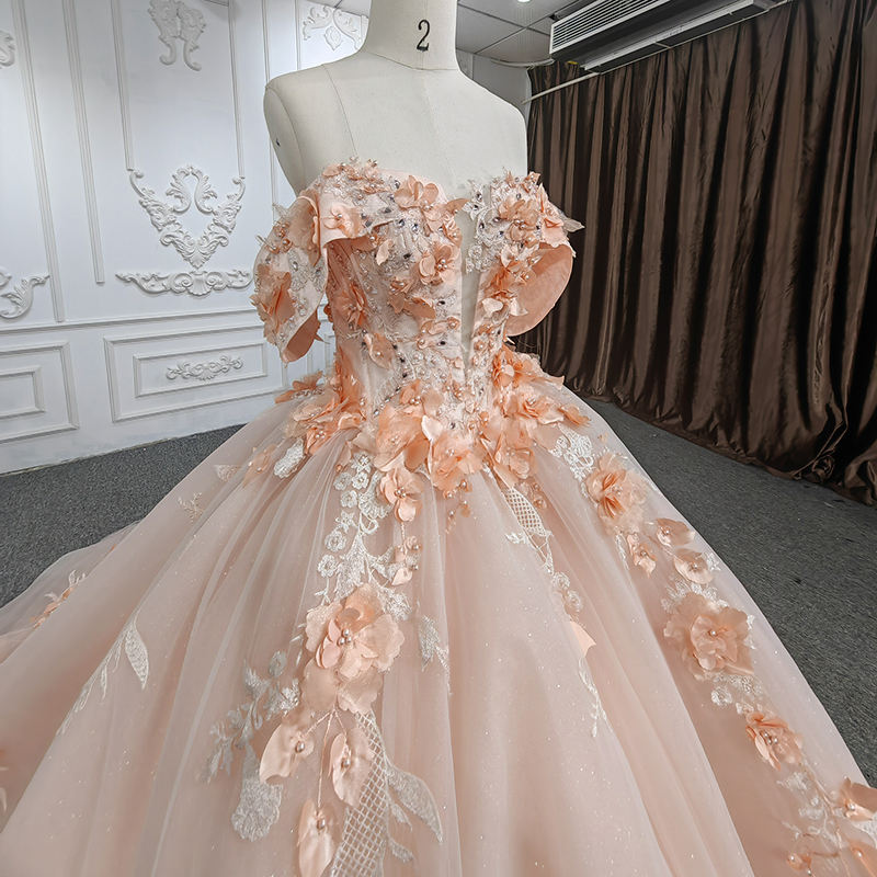 Pink Banquet Skirt New Elegant Texture Slim Dress Long Evening Dress Ball Gown