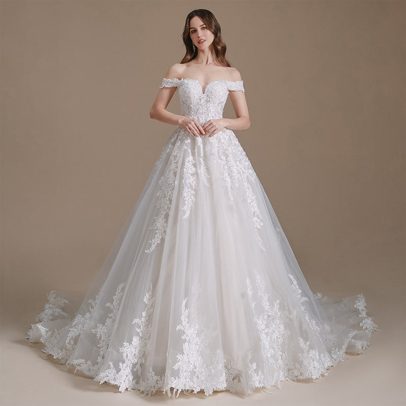 Luxury New Design Beautifully Ball Gown Wedding Dresses For Bride