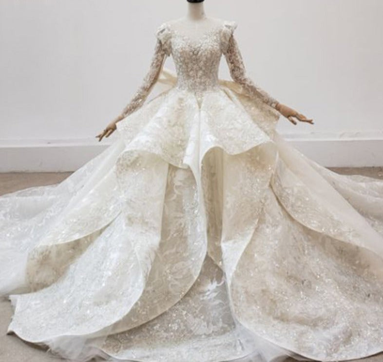 Wedding Dress Bridal Gowns White Gown Wedding Dresses - Image 2