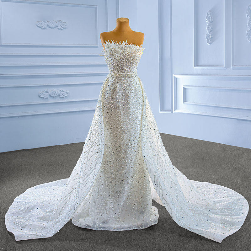 sleeveless wedding dress Slim Fit Elegant Evening gown