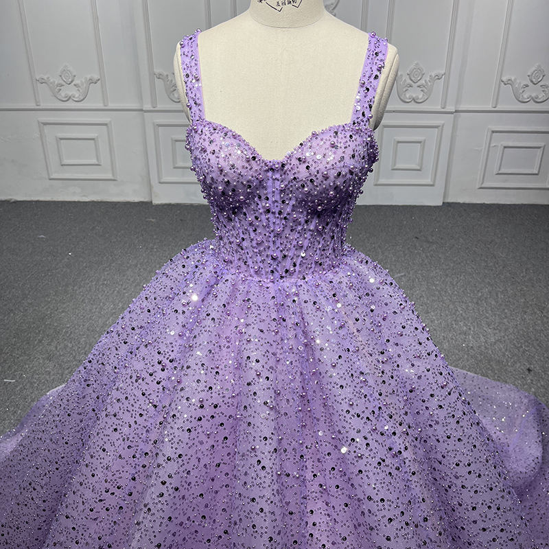 Luxury Backless  Sleeveless Party Embroidered Sequined Long Evening Gown