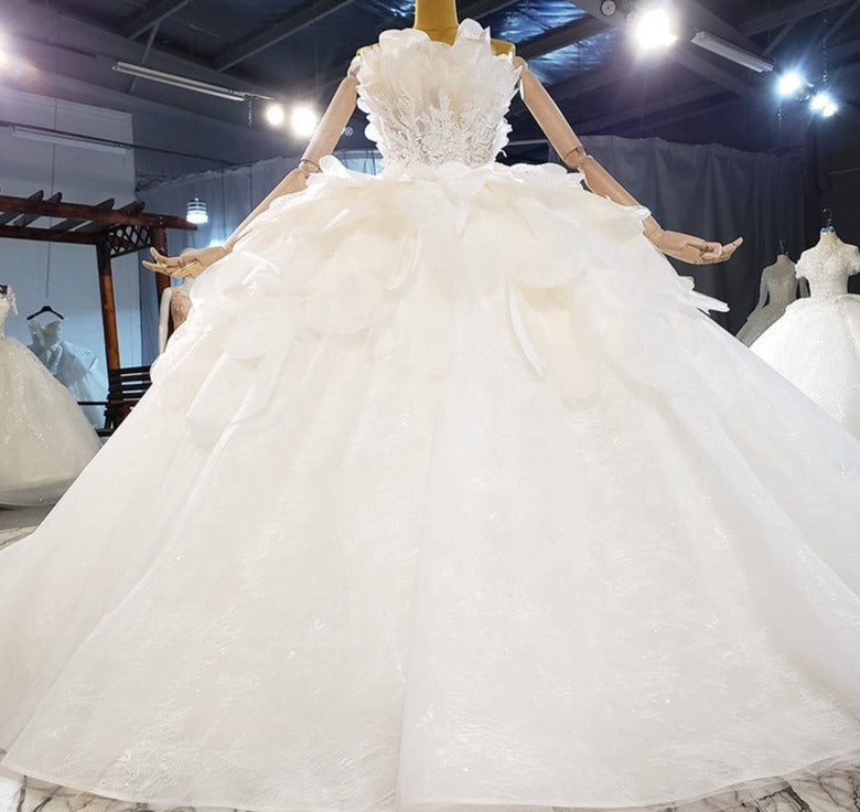 Off Shoulder Vestidos De Novia Princess Wedding Dress Bridal Gown
