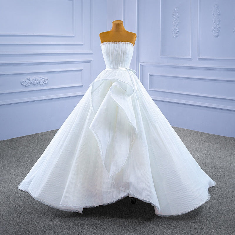 Off Shoulder Women Fashion Wedding Dress Bridal Gown