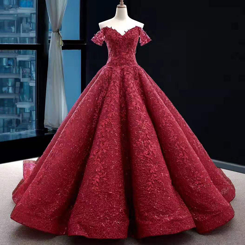 V neck off shoulder sexy party dress woman women pleated dress evening gown