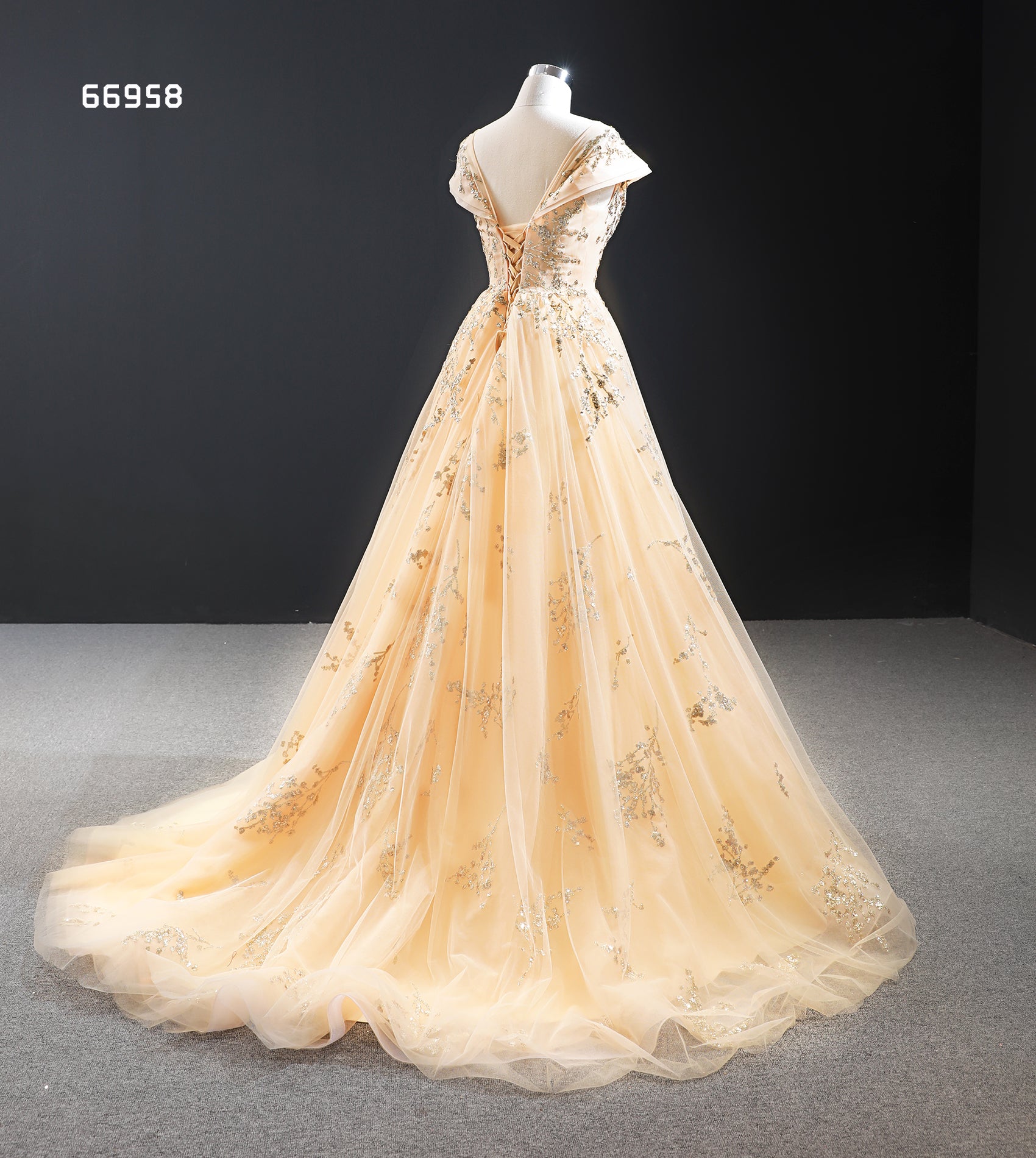 Elegant Sequined Gowns For Women Evening Dresses - Image 4