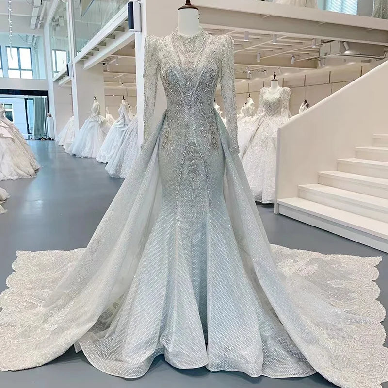 Princess Slip luxury Mermaid Wedding Dresses