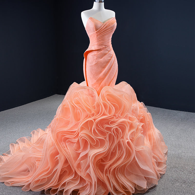 Sweetheart Sleeveless Elegant Quality Mermaid Evening Dress