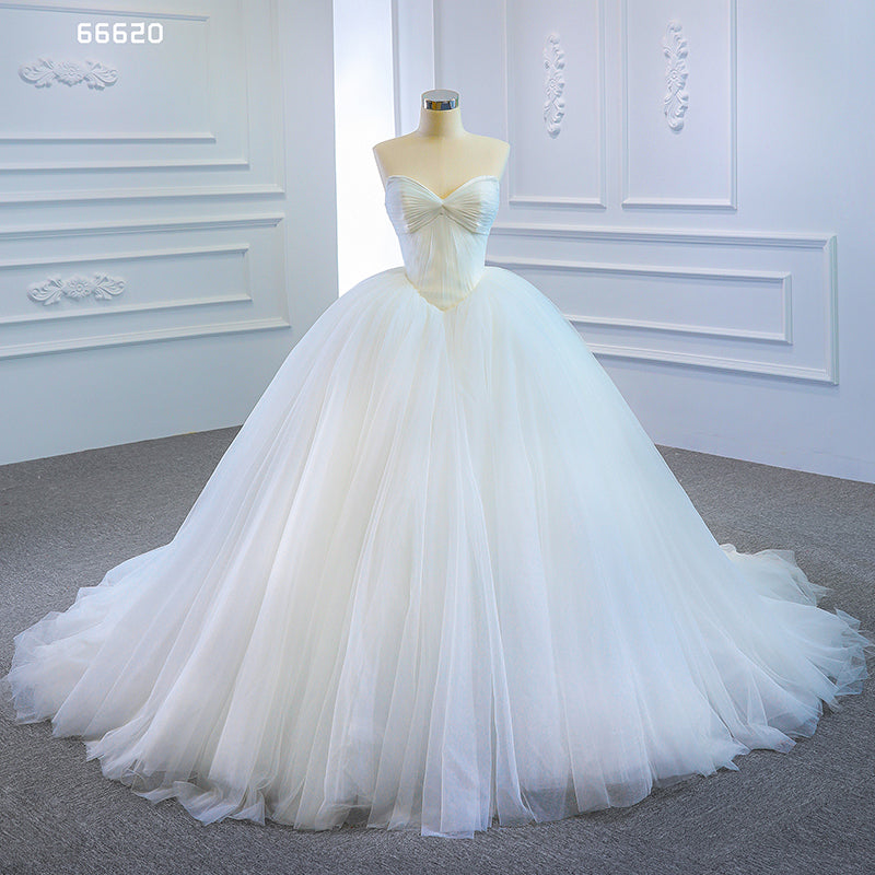 real elegant sweetheart off shoulder ivory luxury wedding dress bridal gown - Image 7