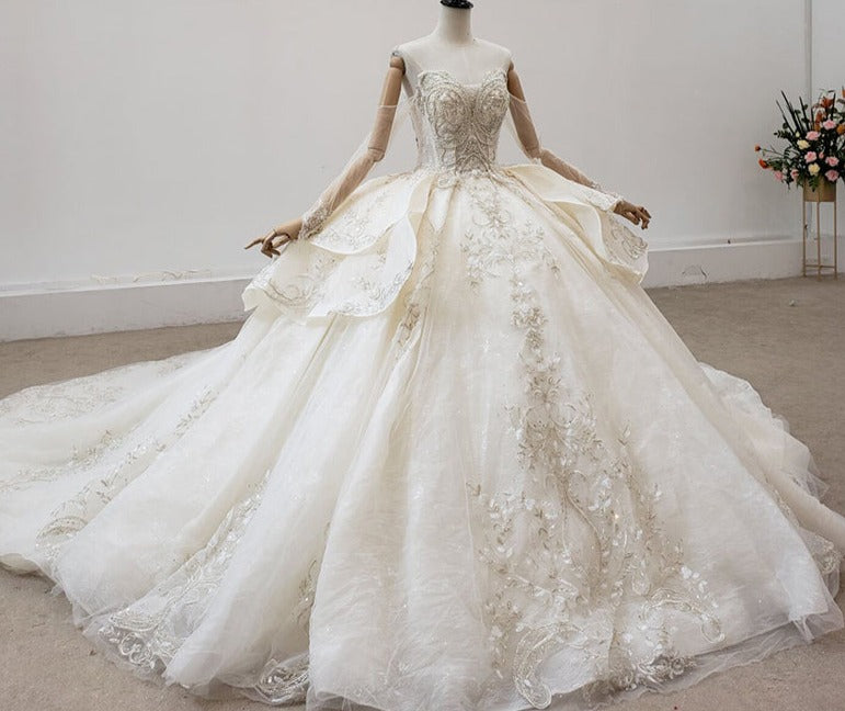 Off Shoulder Wedding Dresses For Women Elegant Wedding Gowns