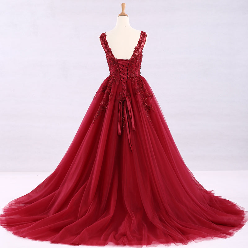 elegant lace evening gown robe de soiree women party evening long dress - Image 5