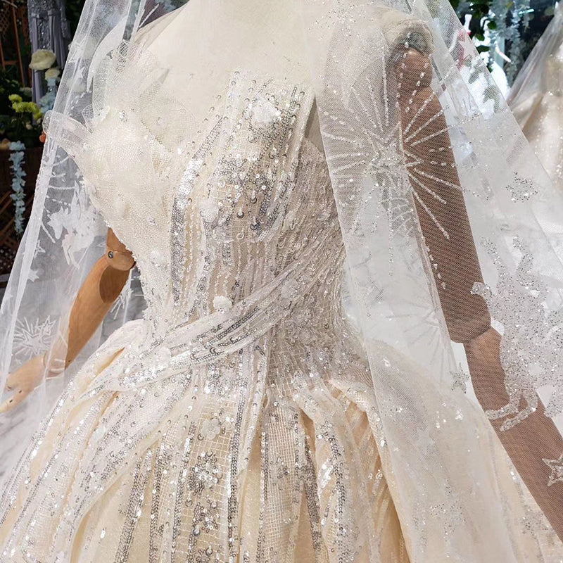 luxurious gorgeous bridal wedding dresses bling