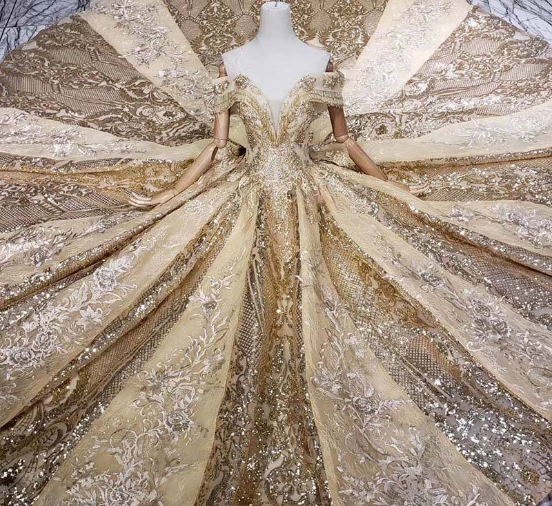 v neck off shoulder gold women evening gown dress tassel evening dresses long