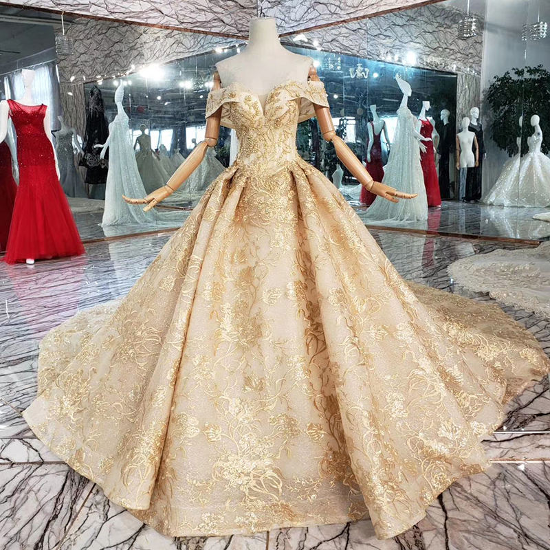 vestidos de fiesta evening dress elegant long train gold sequin evening dresses