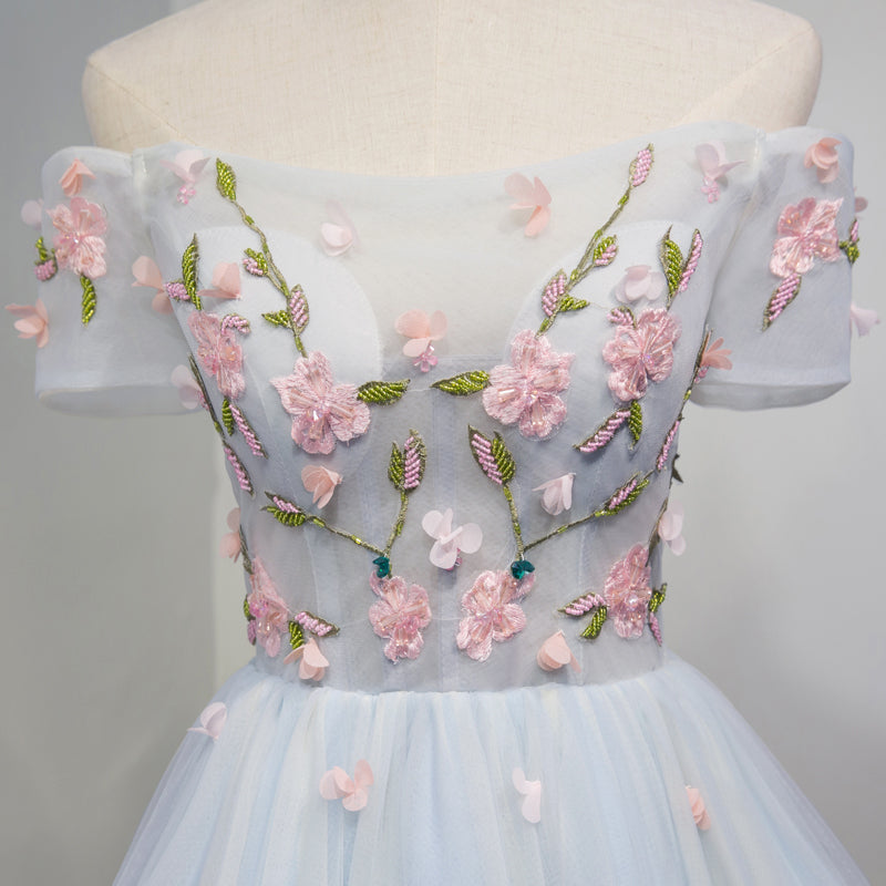 latest formal dress patterns real picture short elegant dress - Image 4