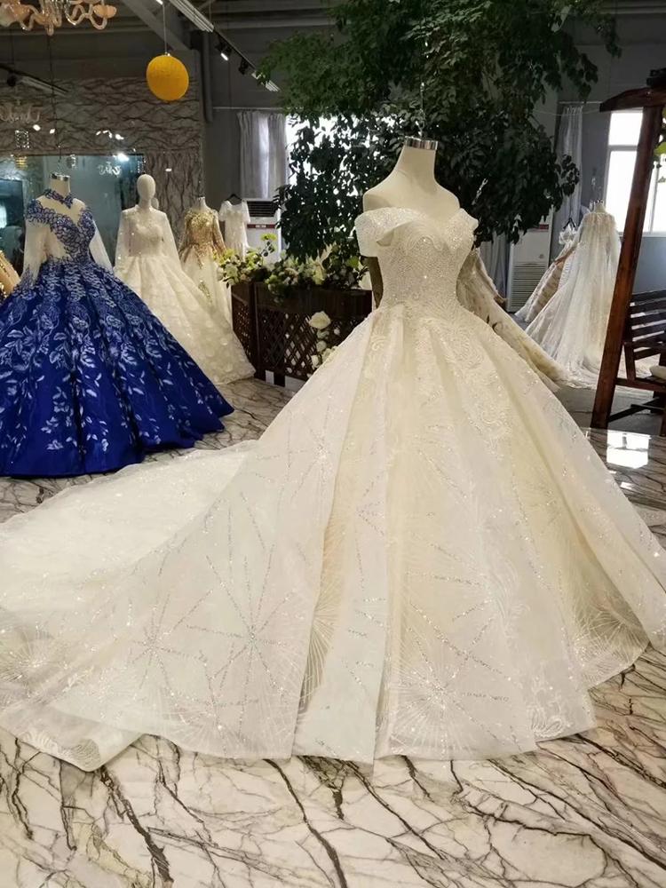 off shoulder beaded bandage dress sexy wedding dress