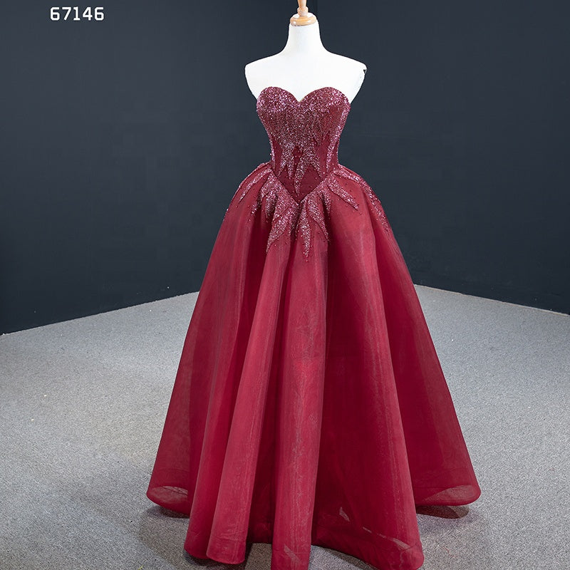 Dress Party Woman Evening Elegant Formal Dress - Image 3