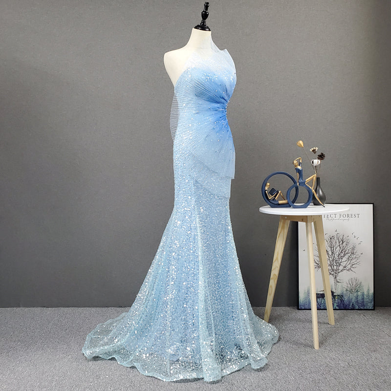 Hand Embroidery Designs Dress For Party High Quality Evening Dress - Image 4