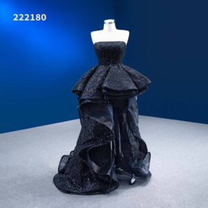 Sexy Prom Elegant Casual Custom Evening Dresses Party Black Luxury dress