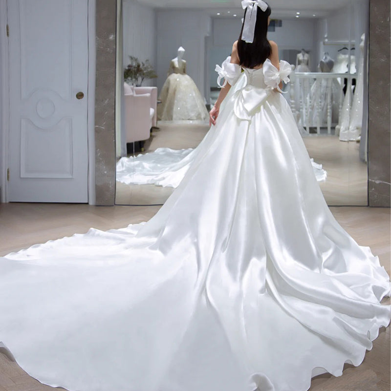 Latest Design Wedding Dresses Bridal Dresses Long Sleeves Tassel Sequins Luxury Dresses For Women - Image 7