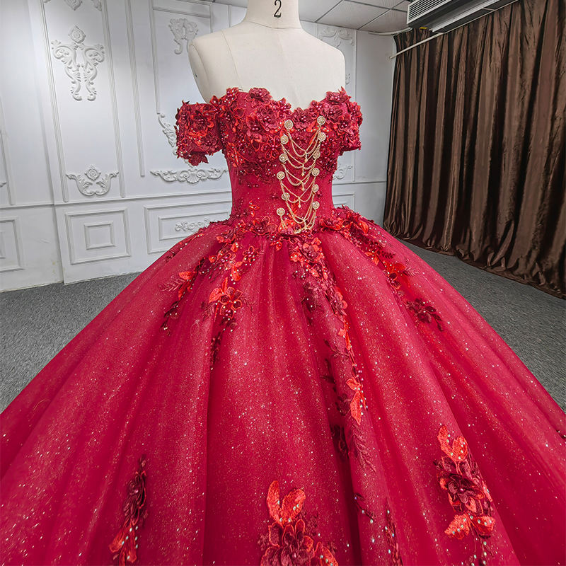 Lace Short Sleeve Party Long Gowns Sequined Lace Dress