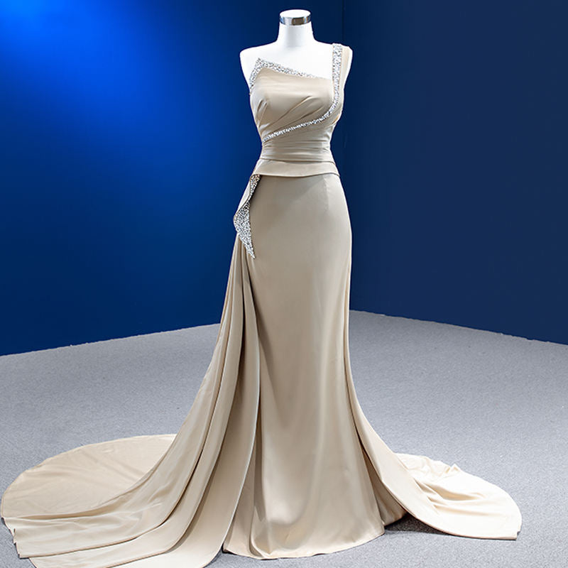 Elegant Dress Sexy Sleeveless Party Evening Long Maxi Dress