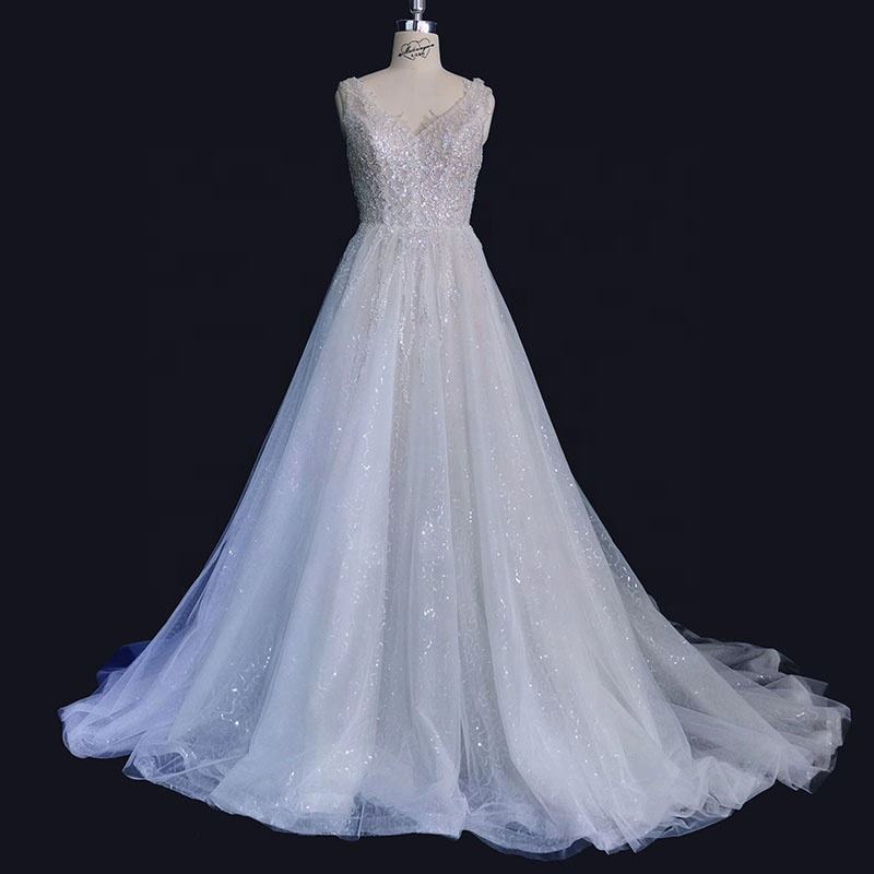 Sleeveless Bridal Wedding Gowns Dress