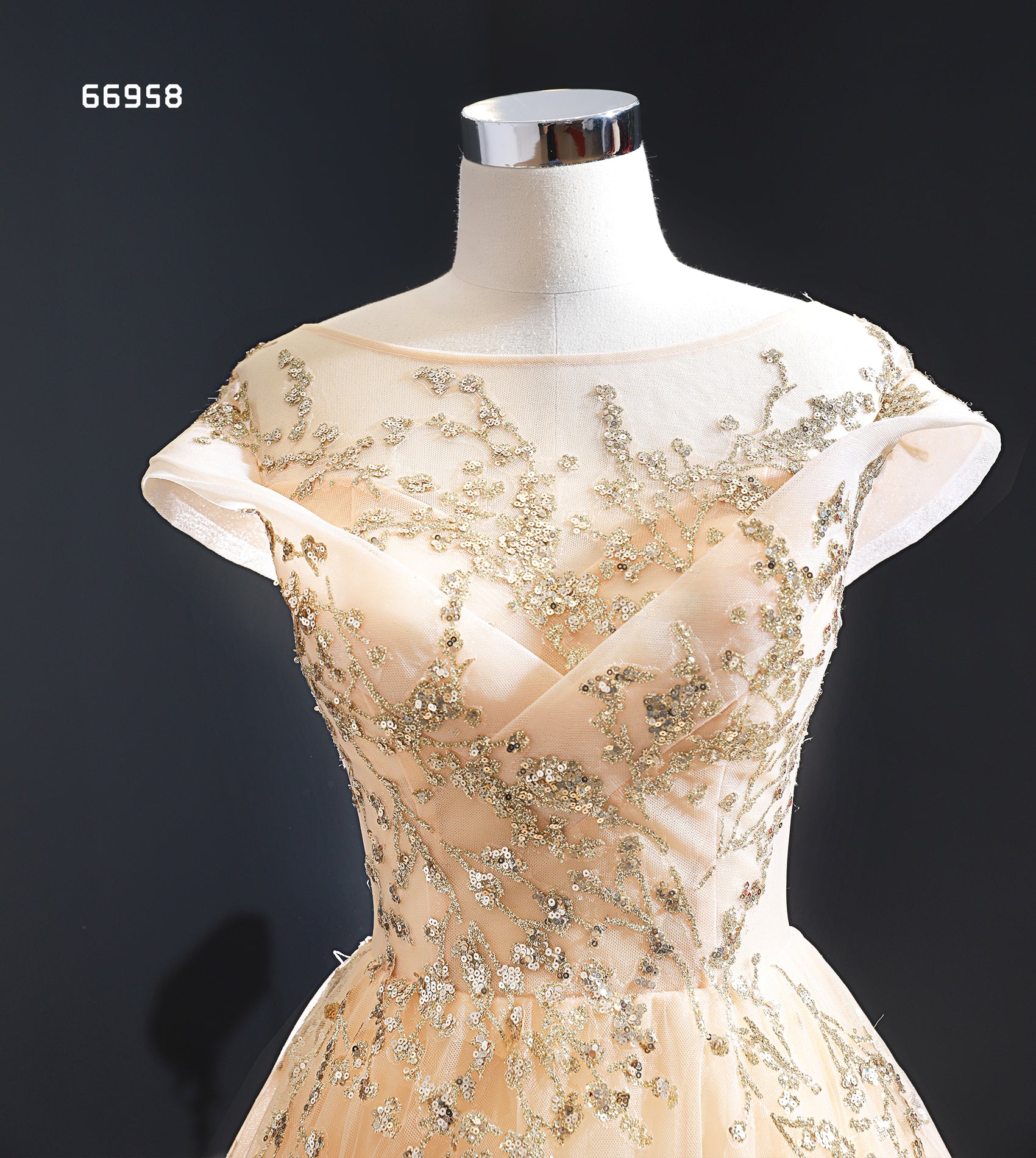 Elegant Sequined Gowns For Women Evening Dresses - Image 7
