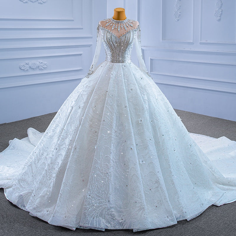 Fashion Mermaid Ball Gown Wedding Dress For Women