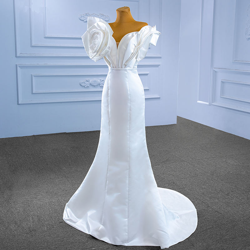 2022 Luxury Bridal Gown Elegant Modest Wedding Dresses