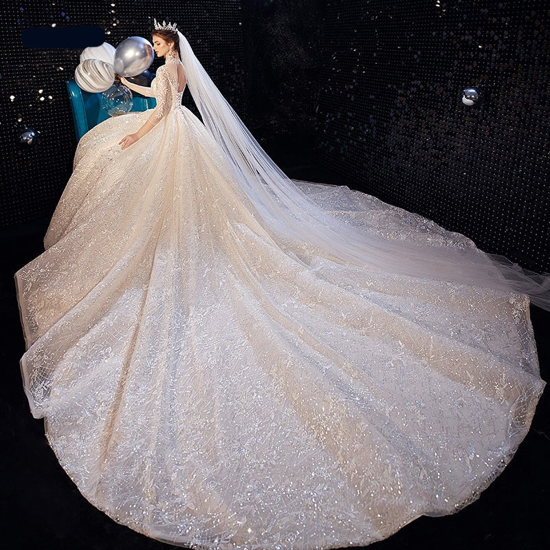Luxury Ladies Fashion Wedding Dresses For Women Bridal - Image 6