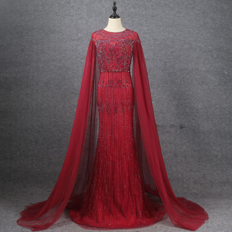 Beautiful elegant luxury dress full of sequin for ladies evening dress