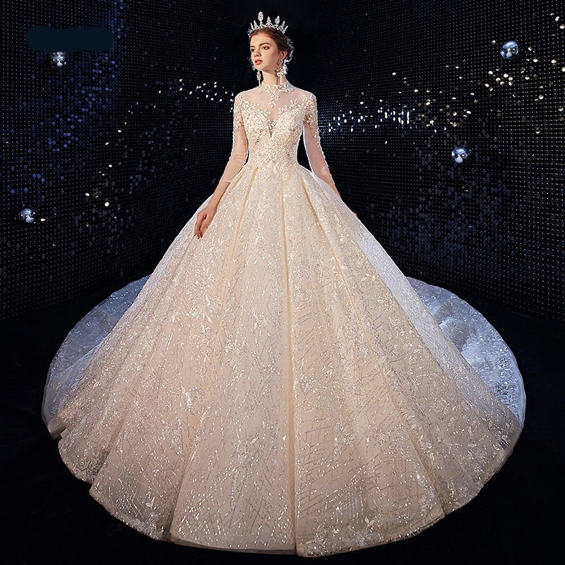 Luxury Ladies Fashion Wedding Dresses For Women Bridal