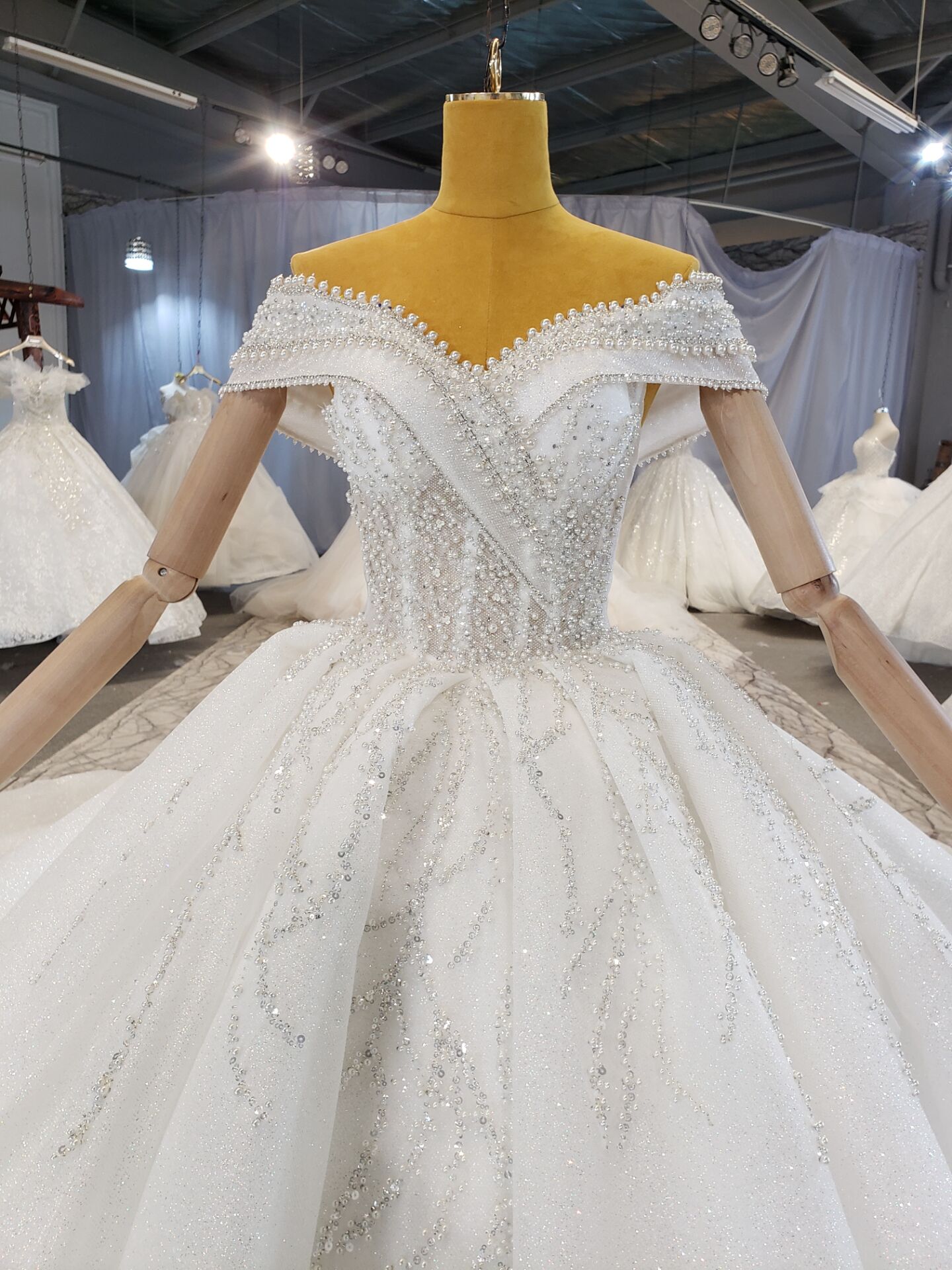 Vestidos De Novia Princess Elegant Wedding Dress Bridal Gown - Image 8