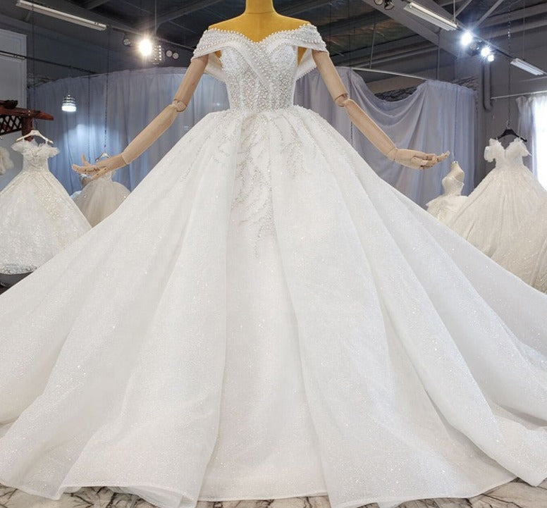 Vestidos De Novia Princess Elegant Wedding Dress Bridal Gown