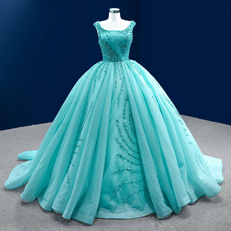 Sleeveless Sequins Long Gown Bridal Party Dresses Women Evening Elegant