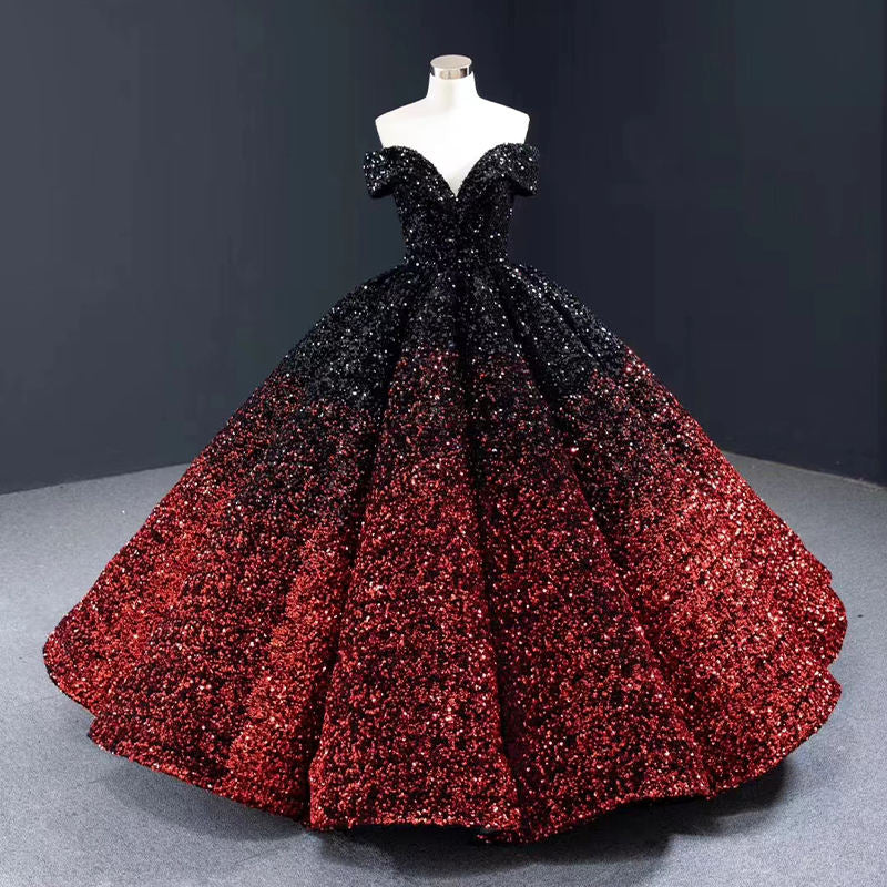 sequin long party evening gown hot elegant modest sexy dresses
