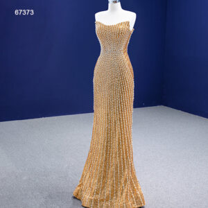 Mermaid Women Fashion Sweetheart Beading Sequin Women Party Evening Dress