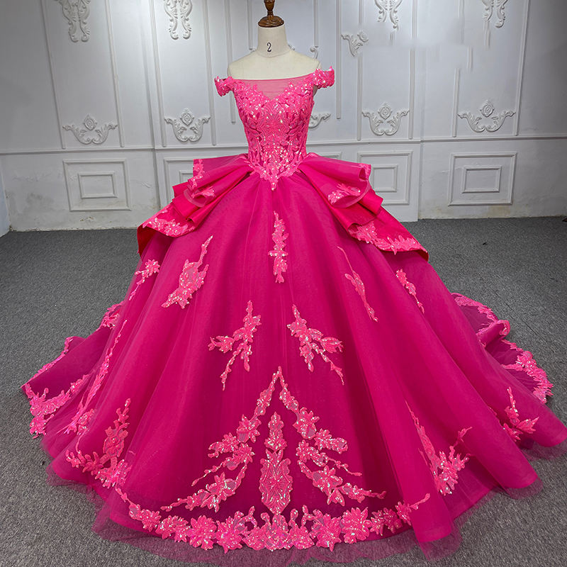 Perfect Boat Neck Elegant Appliques Dresses Women Evening Gown