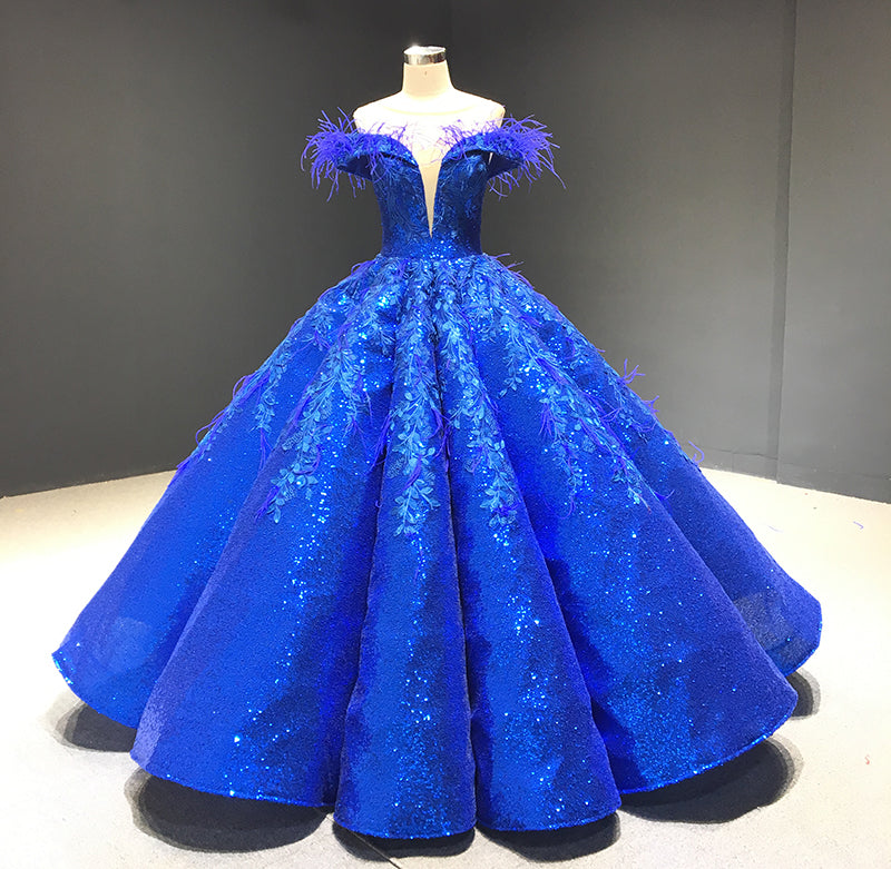 Quinceanera Dresses Ball Gown Off Shoulder Amazing Sequins Shinny wedding dresses party evening dress